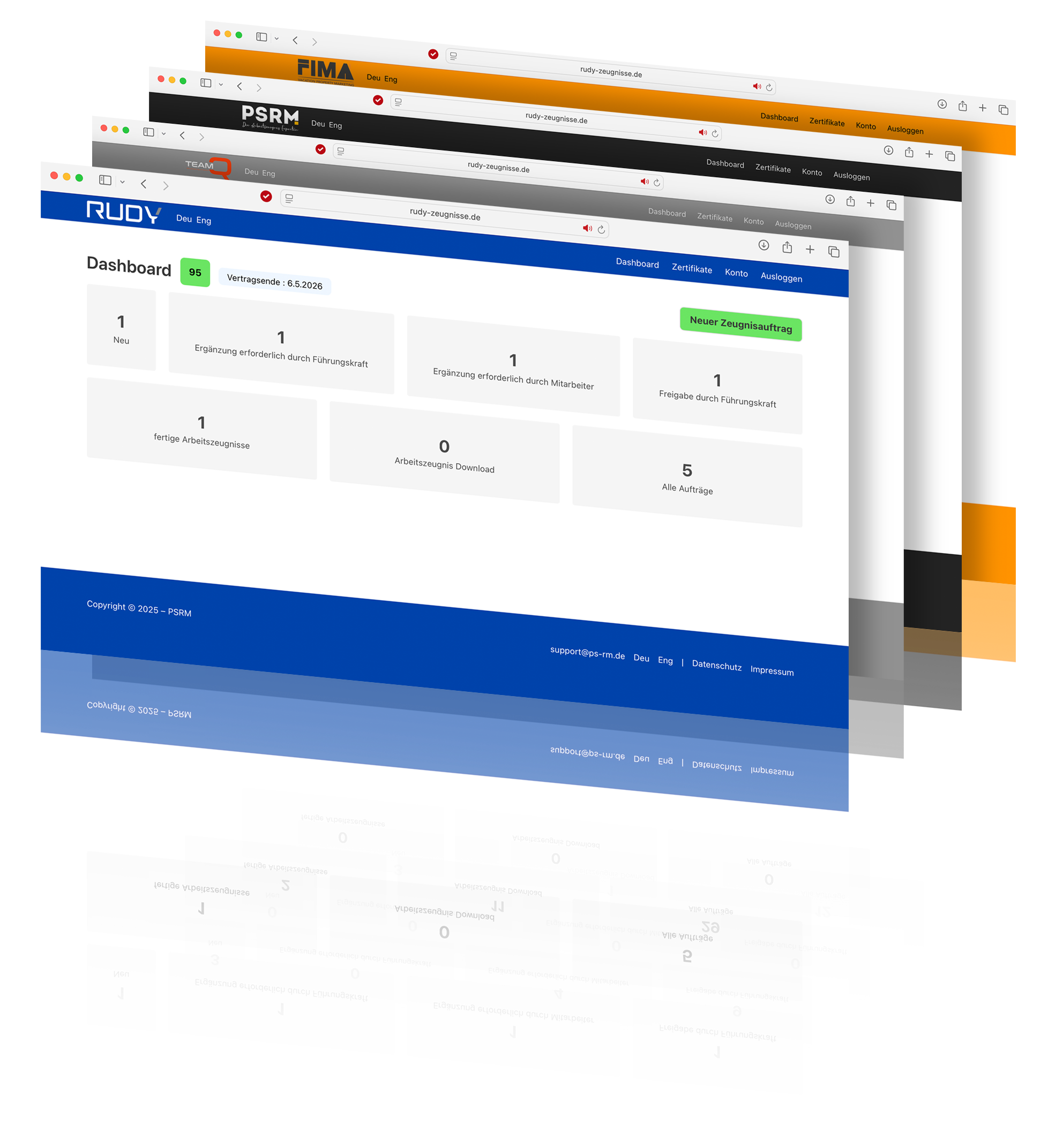 Arbeitszeugnis Software